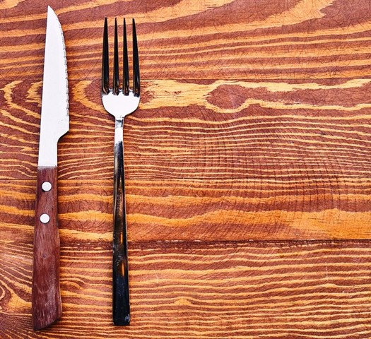 fourchette couteau hypnose manger équilibré alimentation